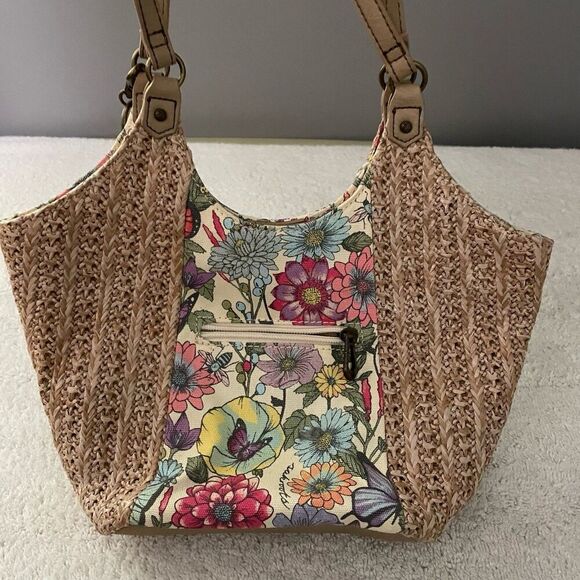 Sakroots The Sak Roma Shopper Shoulder Bag Large Purse Tote Boho Cottagecore Y2K - Picture 15 of 16